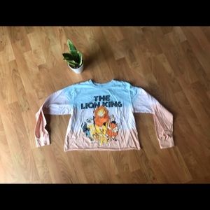 Disney Lion King Crop Shirt